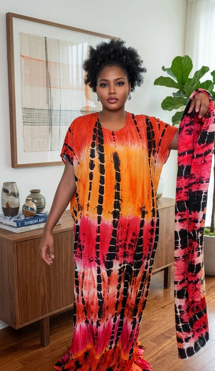 Maya Sunset Ombré Dress